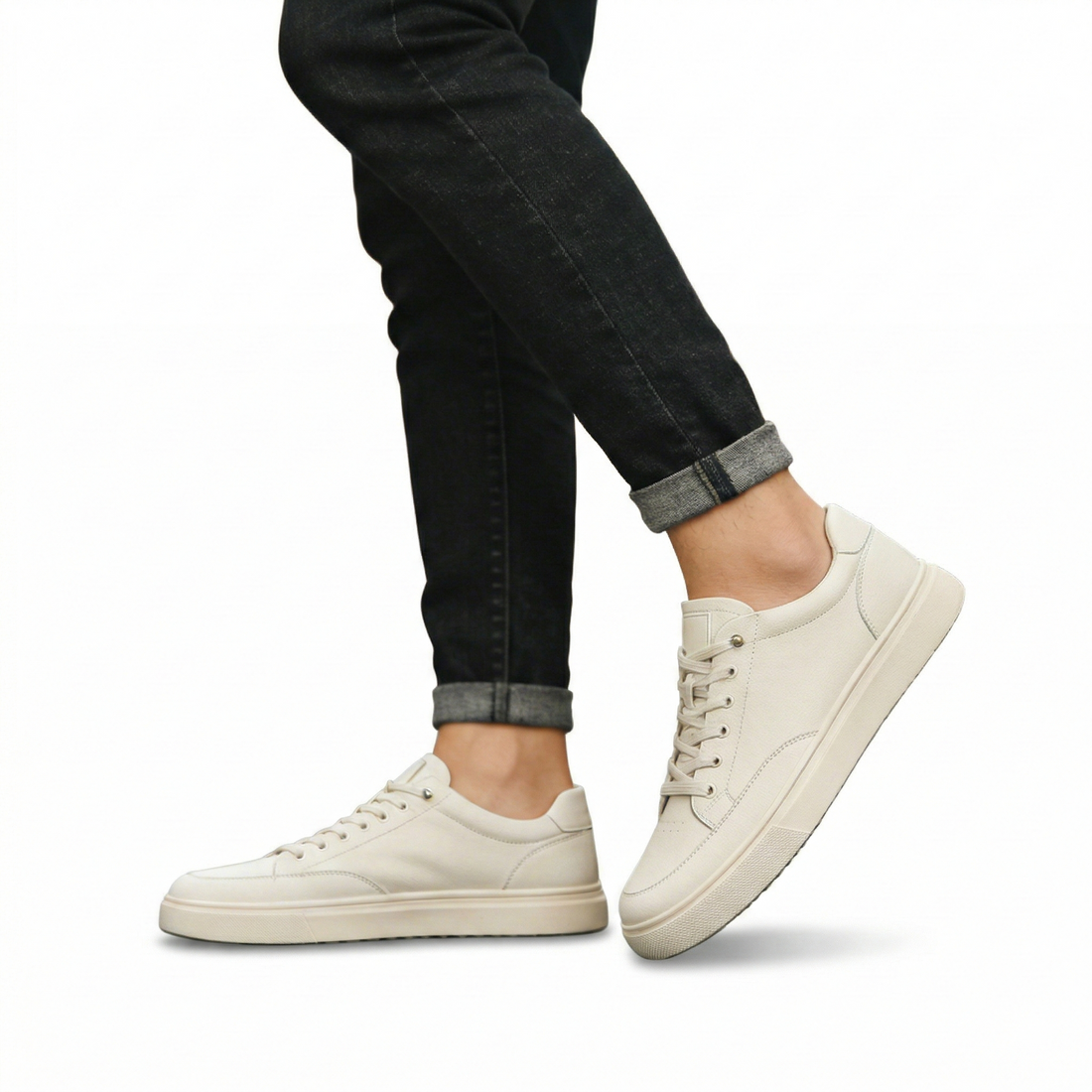 VeraStep Beige Retro Casual Shoes