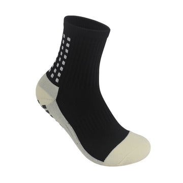 Black non-slip socks